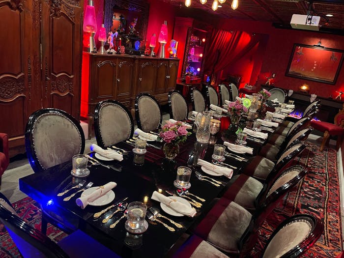 Caprice Café’s Red Room